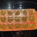 Bonbons au chocolat et guimauve en forme de cœur : La photo est une représentation de l'étape 10