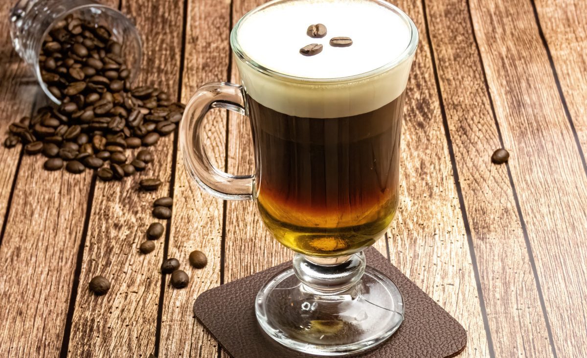 La photo représente la recette : Irish Coffee