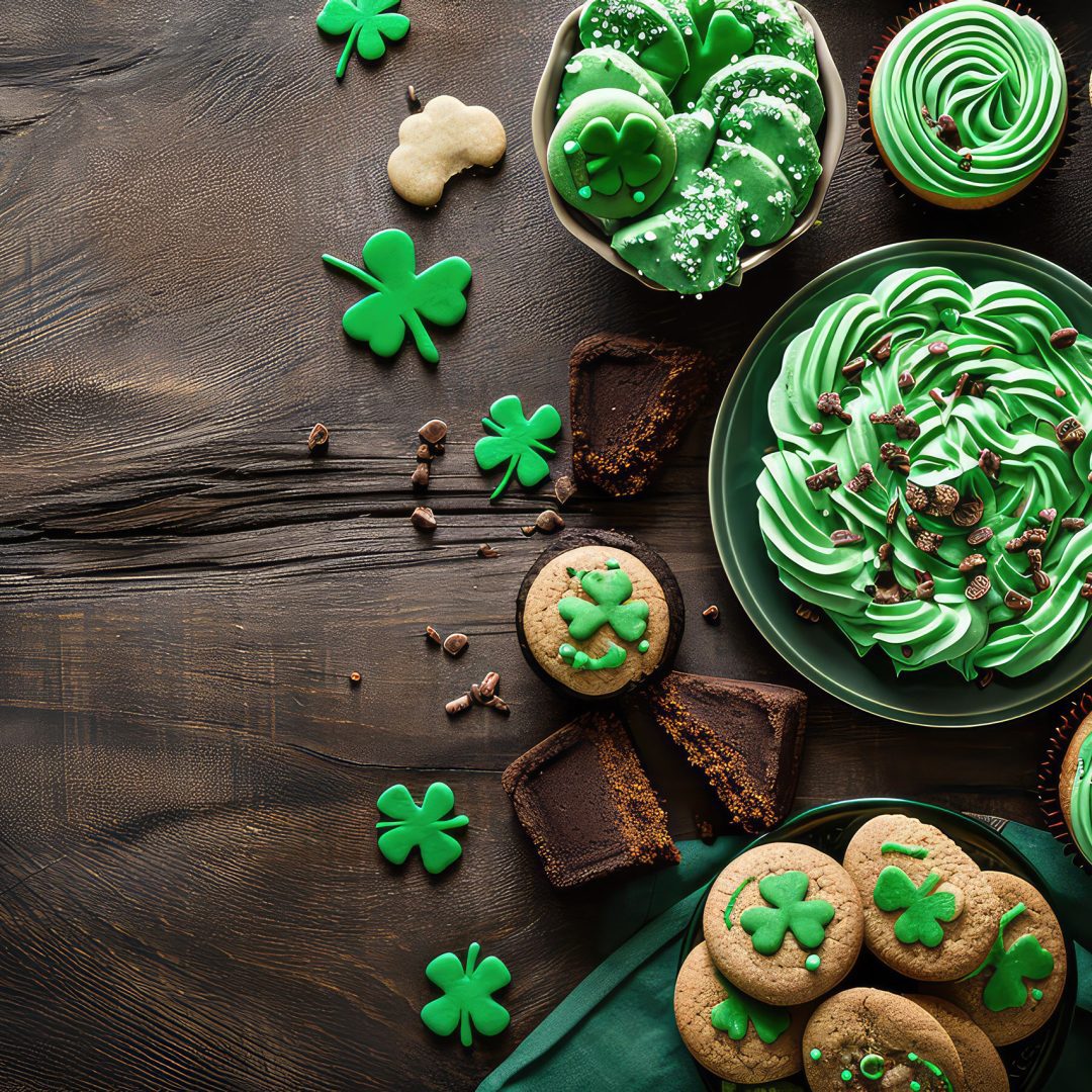 La photo représente l'article de lecture culinaire : Tout savoir sur la Saint-Patrick : Histoire, Traditions et recettes !