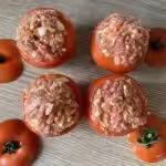 Tomates farcies : La photo est une représentation de l'étape 5