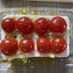 Fêta rôti à l'ail et tomates cerise (idéal pour l'apéritif) : La photo est une représentation de l'étape 3