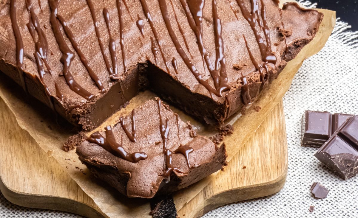 La photo représente la recette : Gâteau mi-cuit, fondant au chocolat