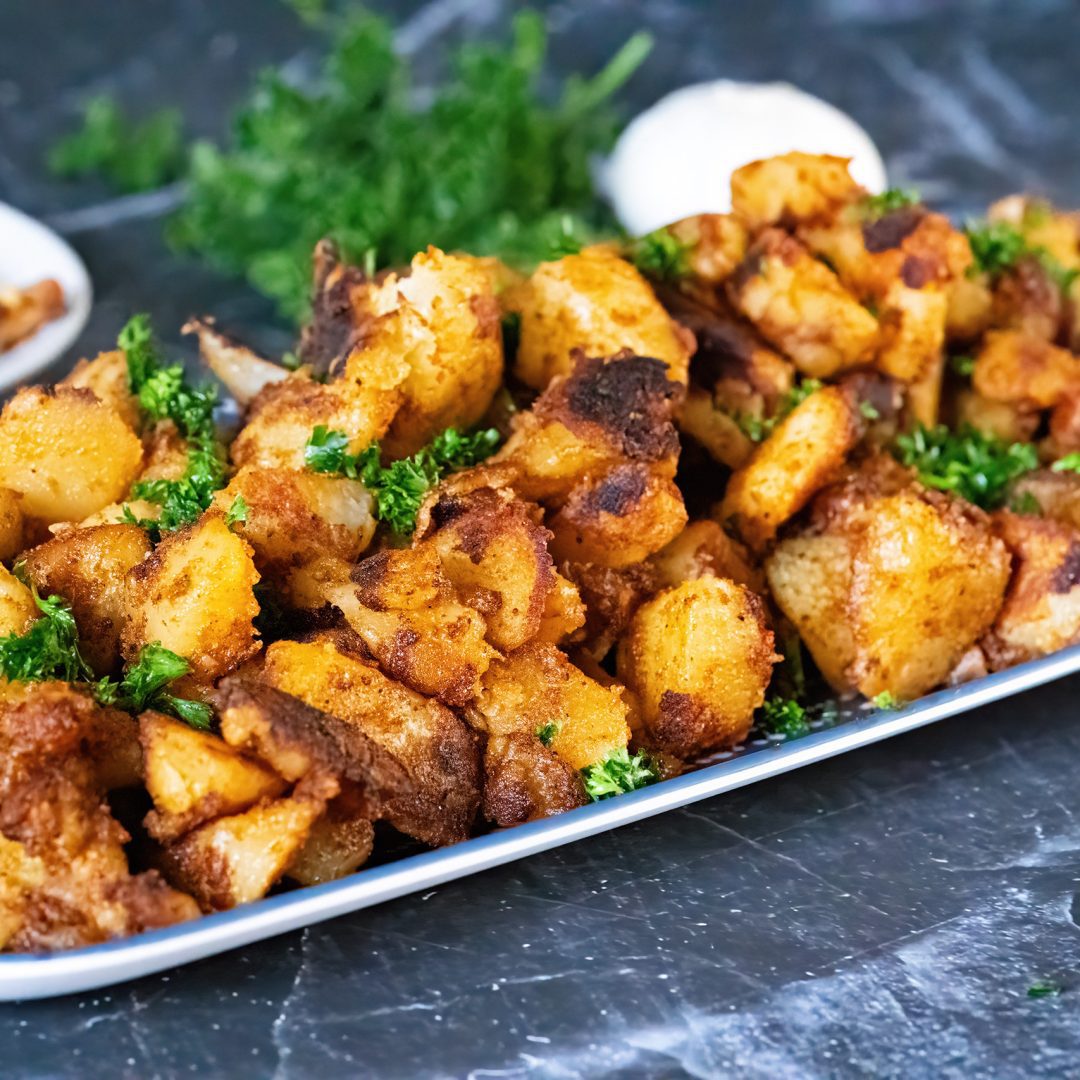 La photo représente la recette : Spicy Sautéed Potatoes Recipe
