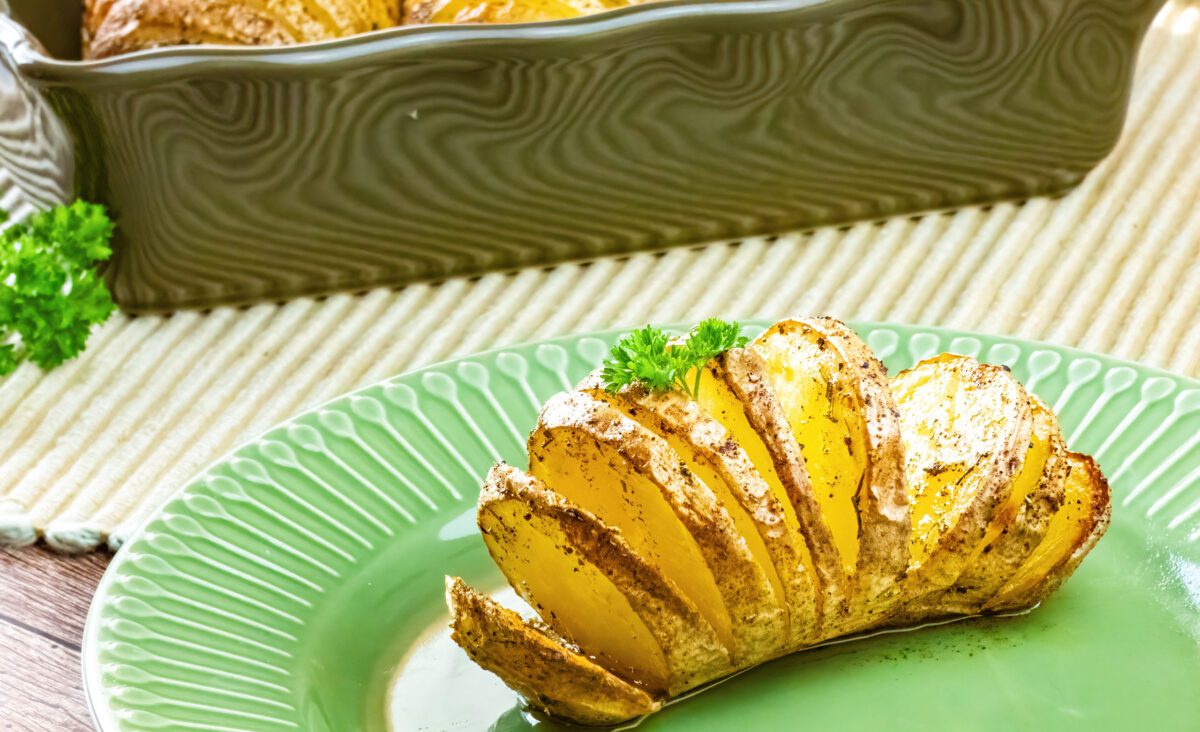 La photo représente la recette : Pommes de terre suédoises