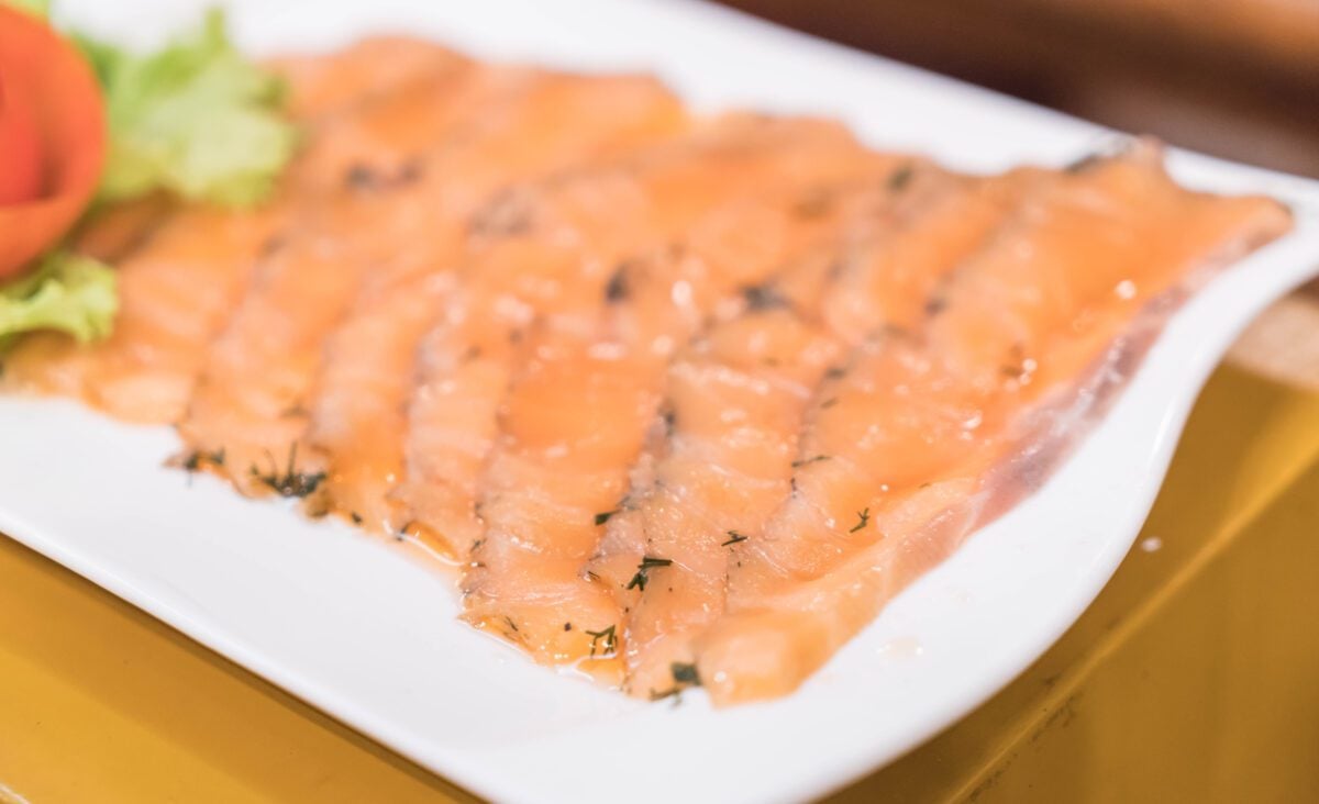 La photo représente l'ingrédient : Saumon fumé