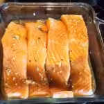 Filets de saumon glacés au sirop d'érable : La photo est une représentation de l'étape 2