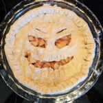 Tarte aux pommes, cannelle et Calvados d'Halloween : La photo est une représentation de l'étape 3