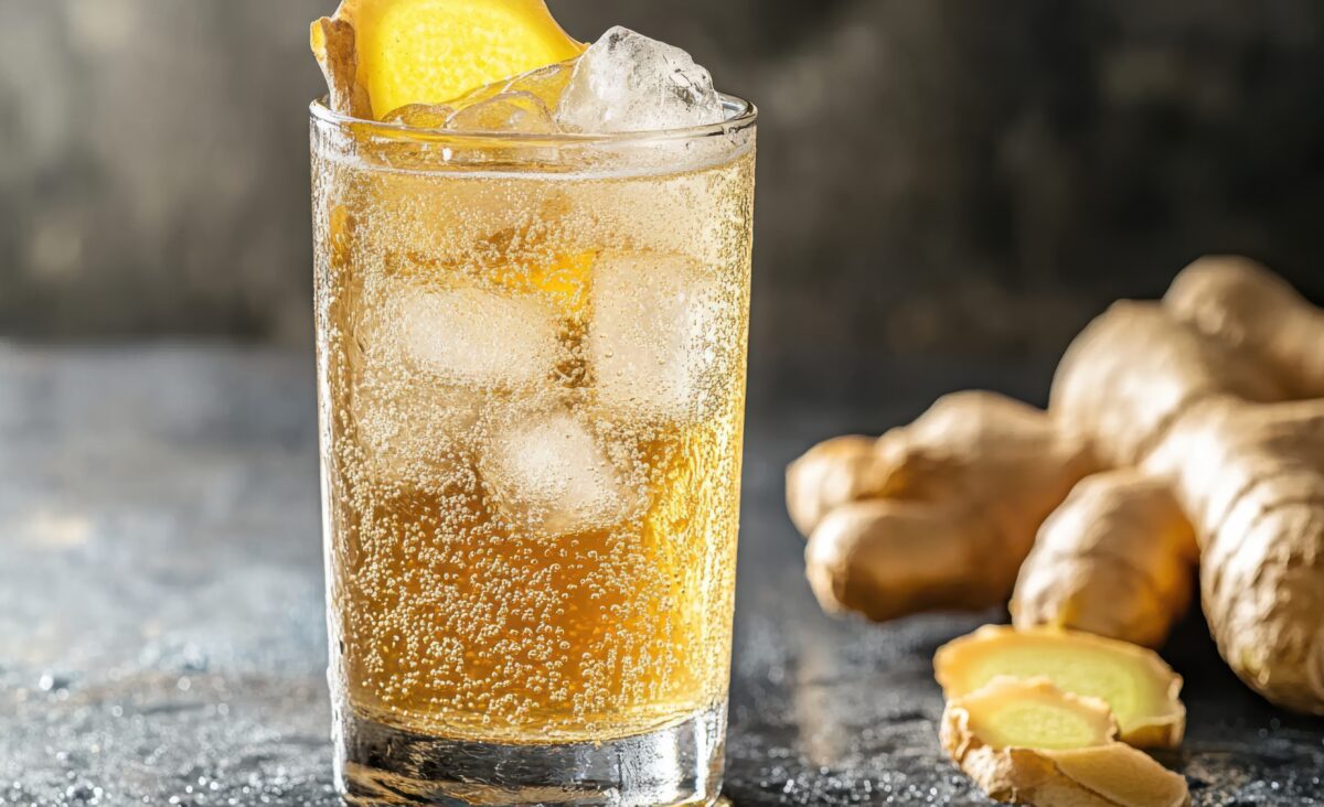 La photo représente l'ingrédient : Soda au gingembre (Type Canada Dry)