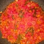 Madesu (Mahalagi) : Recette congolaise de haricots noirs à la sauce tomate : La photo est une représentation de l'étape 2