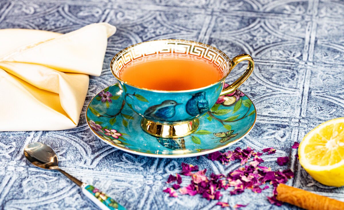 Tisane thérapeutique aux pétales de rose