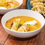 Soupe miso, gyozas maisons et œuf poché : La photo est une représentation de l'étape 6