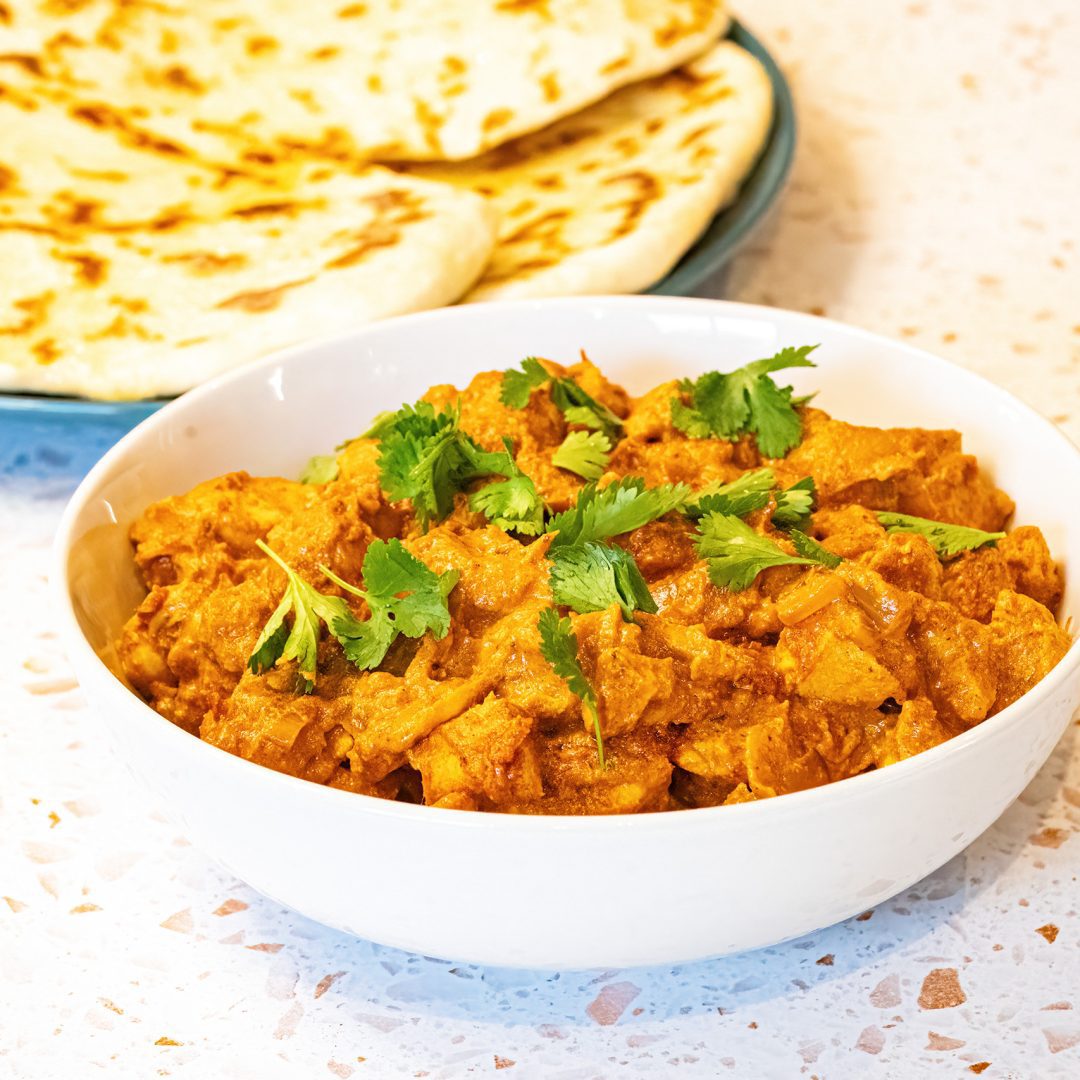 La photo représente la recette : Poulet au beurre (Butter Chicken) non piquant