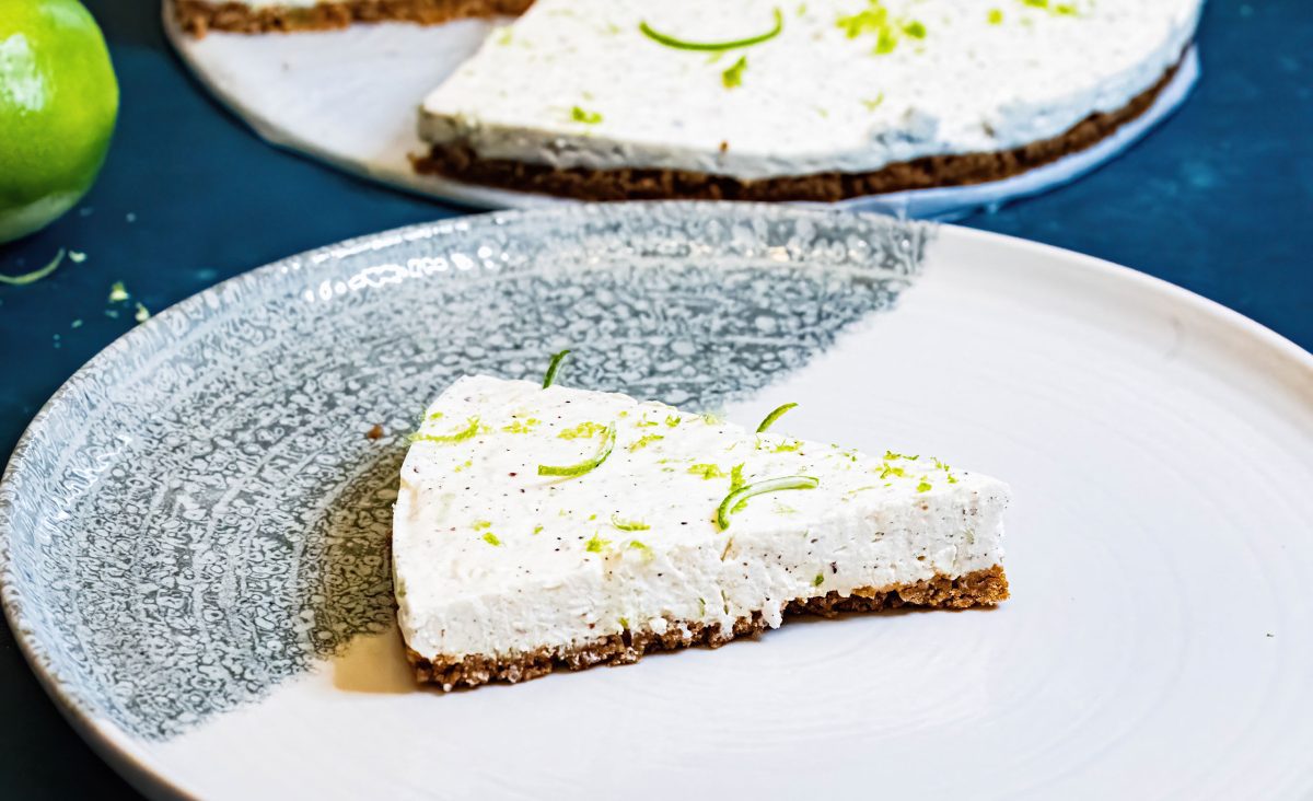 Cheesecake au sumac et citron vert – sans cuisson et ultra-frais
