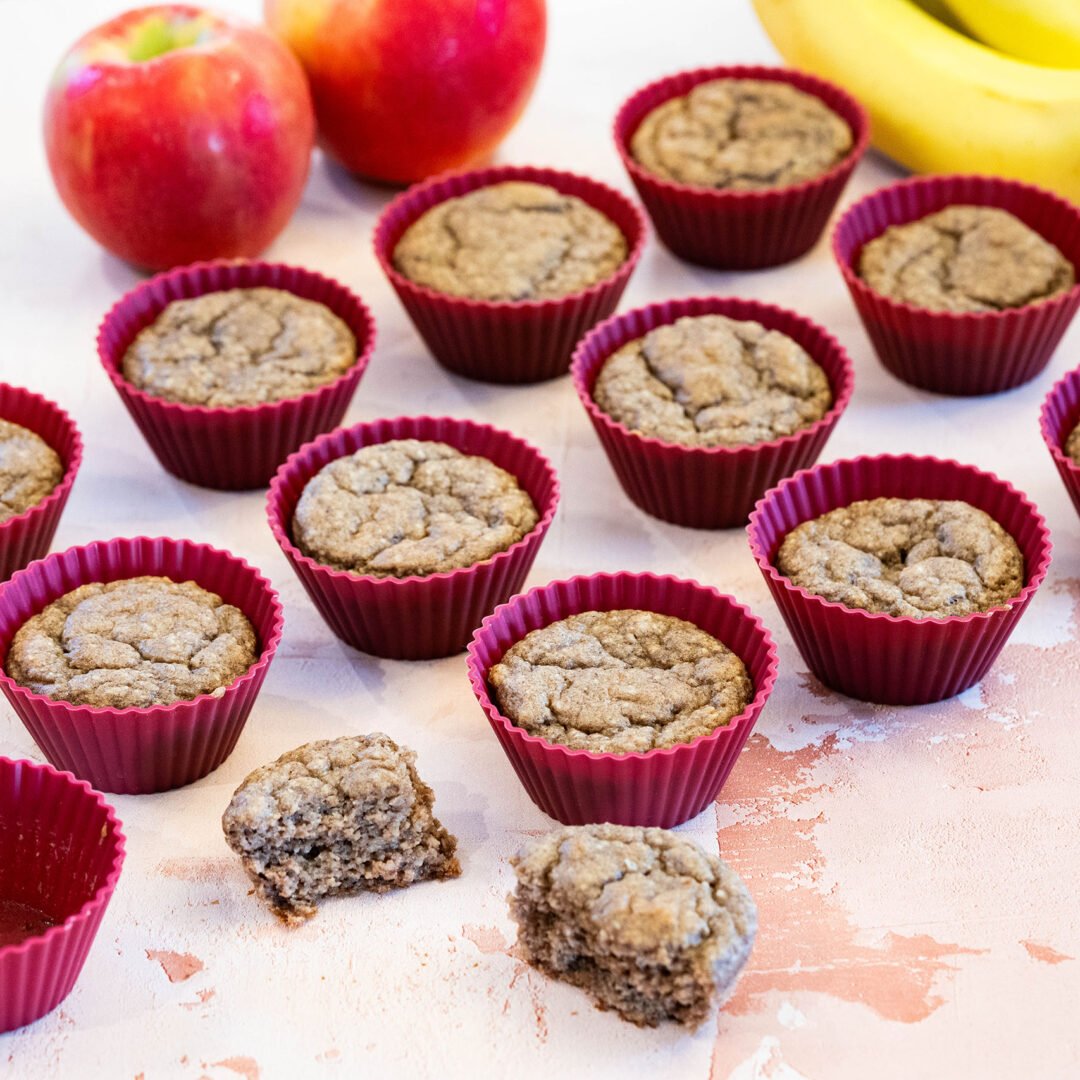 La photo représente la recette : Soft Muffins for Baby/toddler – Egg Introduction (Gluten-Free)