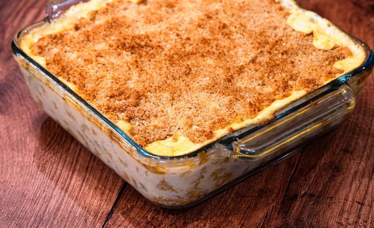 Macaroni au fromage gratiné : crémeux, doré et facile
